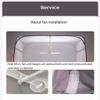EsEntL Square 4-Corner Bed Canopy Mosquito Net, Coffee, 1.5 m view 2