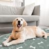 Eastlion Washable Reusable Puppy Training Pad, Non-Slip, Absorbent, 90 x 80 cm, 1 Count, Light Gray view 3