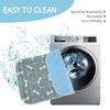 Eastlion Washable Reusable Puppy Training Pad, Non-Slip, Absorbent, 90 x 80 cm, 1 Count, Light Gray view 4