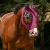 Elastic Fly Mask with Reiver Closure Pink (Full Warmblood) view 1