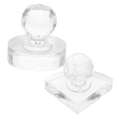 Round Acrylic Eyeshadow Pressing Tool for Repair