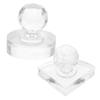Round Acrylic Eyeshadow Pressing Tool for Repair view 1