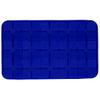 Eat Slow Live Longer Floral Licking Mat, 21 x 34 cm, 100% Silicone, Dishwasher-Safe, Blue view 2