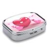 Heart-Shaped Pill Organizer with 2 Compartments view 3