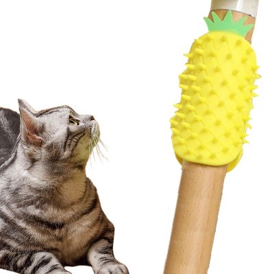Teksome Cat Self-Scratcher - Pineapple Design