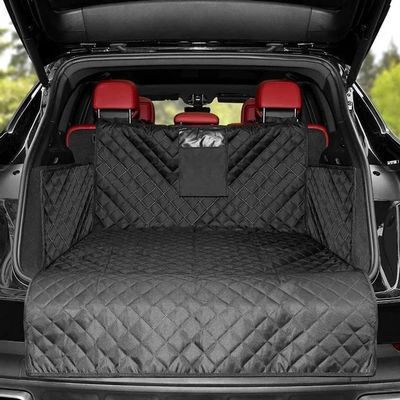HJKJNBF Waterproof Trunk Dog Cover for Jeep Compass II MP 4XE Hybrid Facelift (2017+)