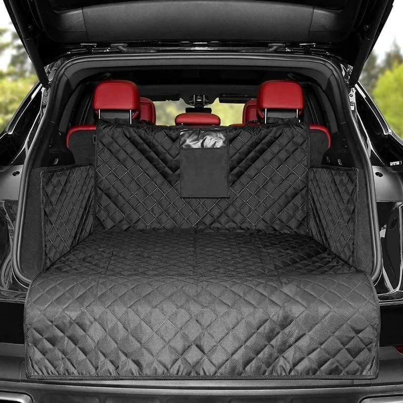 HJKJNBF Waterproof Trunk Dog Cover for Jeep Compass II MP 4XE Hybrid Facelift (2017+)