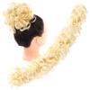 Messy Bun Hair Extension, Wavy Donut Chignon view 1