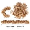 Messy Bun Hair Extension, Wavy Donut Chignon view 4