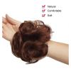 Messy Bun Hairpiece, Curly Wavy Synthetic Chignon view 2