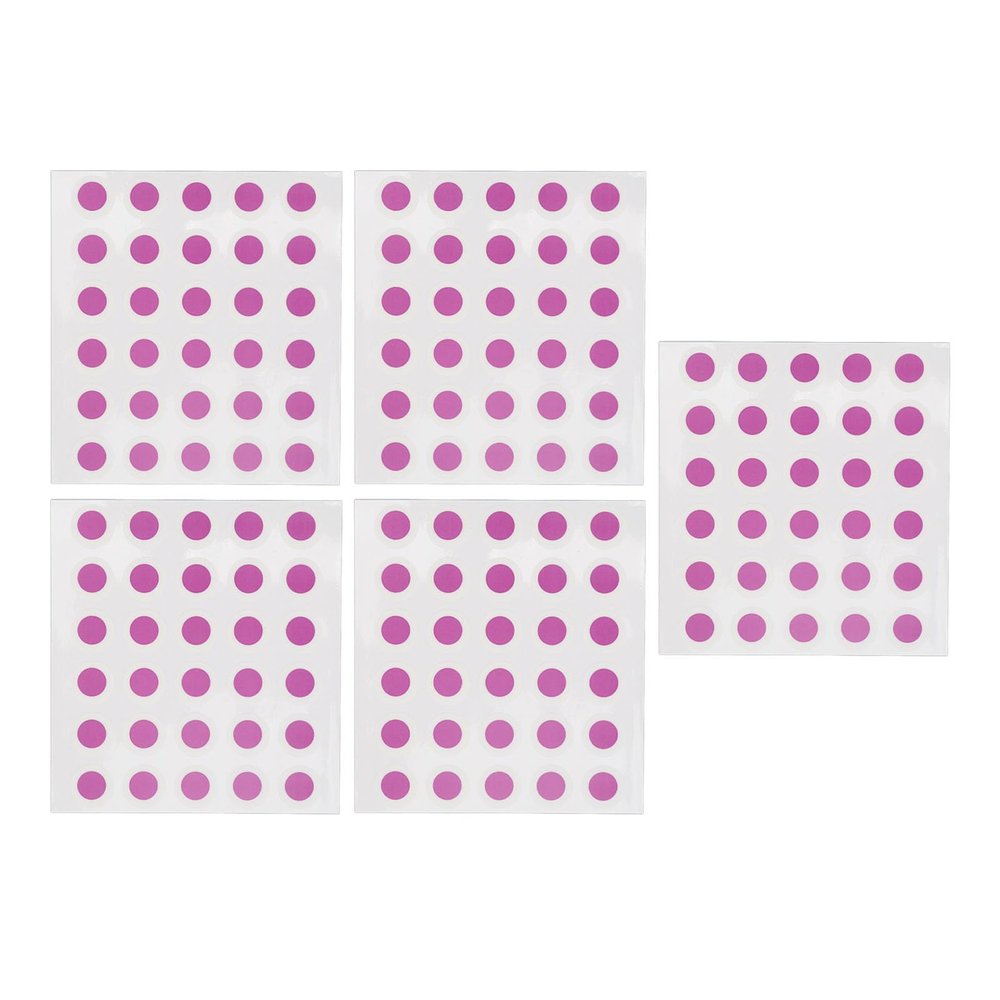 Detection Stickers, 150 Count, Sunscreen Stickers, Round, Color-Changing Outdoor Stickers
