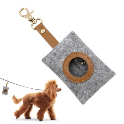 Felt Dog Waste Bag Holder