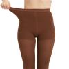 AMZAM Medical Compression Tights for Women and Men, Open Toe, Opaque, Firm Support, 15–20 mmHg view 4