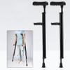 RajoNN Medical Forearm Crutches, 14-Level Height-Adjustable, Lightweight, Portable, Comfortable Grip, 2-Piece Set view 1