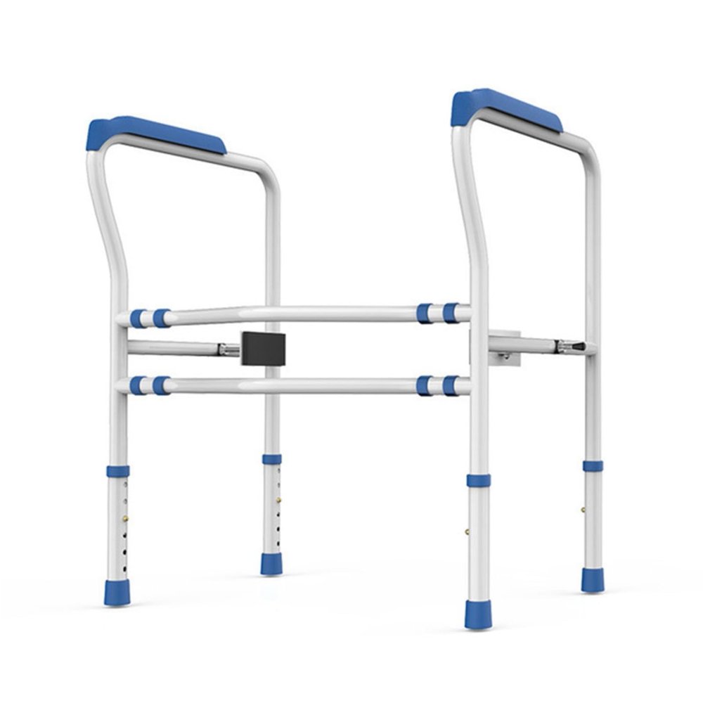Freestanding Toilet Safety Rail with Armrests
