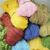 Raffia Yarn, Natural Straw Fibers for DIY Hats, Handbags and Baskets (Color: 4, Size: 500 g) view 2