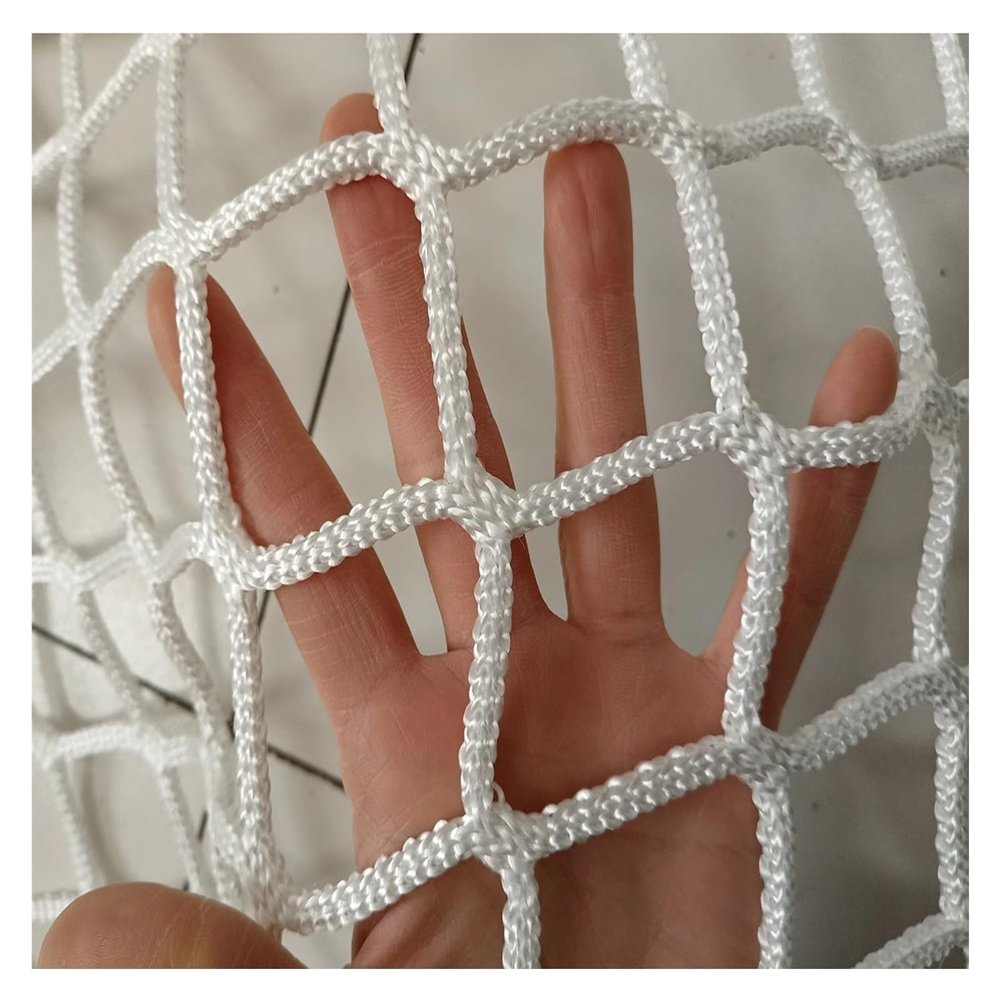 DTVEW Safety Climbing Net for Outdoor Use, 4 cm/5 mm Knotless Polyester Rope Net, 1 x 3 m
