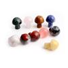 1 Pc Mini Crystal Mushroom Natural Stone Carved Decoration, Red Jasper view 4