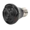 Srliya 25W Black Ceramic Reptile Heat Lamp, Mini Infrared E27 view 1