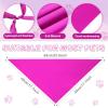 Abbylike 20-Pack Blank Dog Bandanas, Solid-Color Triangle Bibs for DIY Designs view 3