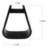 predolo 2 pcs Kids Western Riding Stirrups for Outdoor view 3