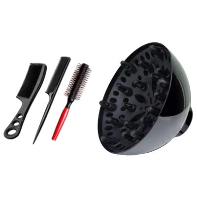 Greethga Professional Salon Hair Dryer Diffuser with Comb