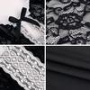 VicSec Women's Sexy Lace French Maid Costume, Style B, One Size view 3
