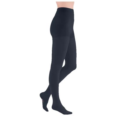 medi mediven comfort Compression Pantyhose | KKL 2 | Size V | Cashmere | Open Toe | Regular | No Top Band | Comfort Sole & Lanolin