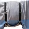 HKM Strong Fly Sheet with Neck Cover, Blue/White/Gray, 155 view 4