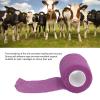 FLEXMAN 12-Pack Self-Adhesive Elastic Latex Bandages for Cows, Dogs, Horses, Cats and Other Pets (Purple) view 3