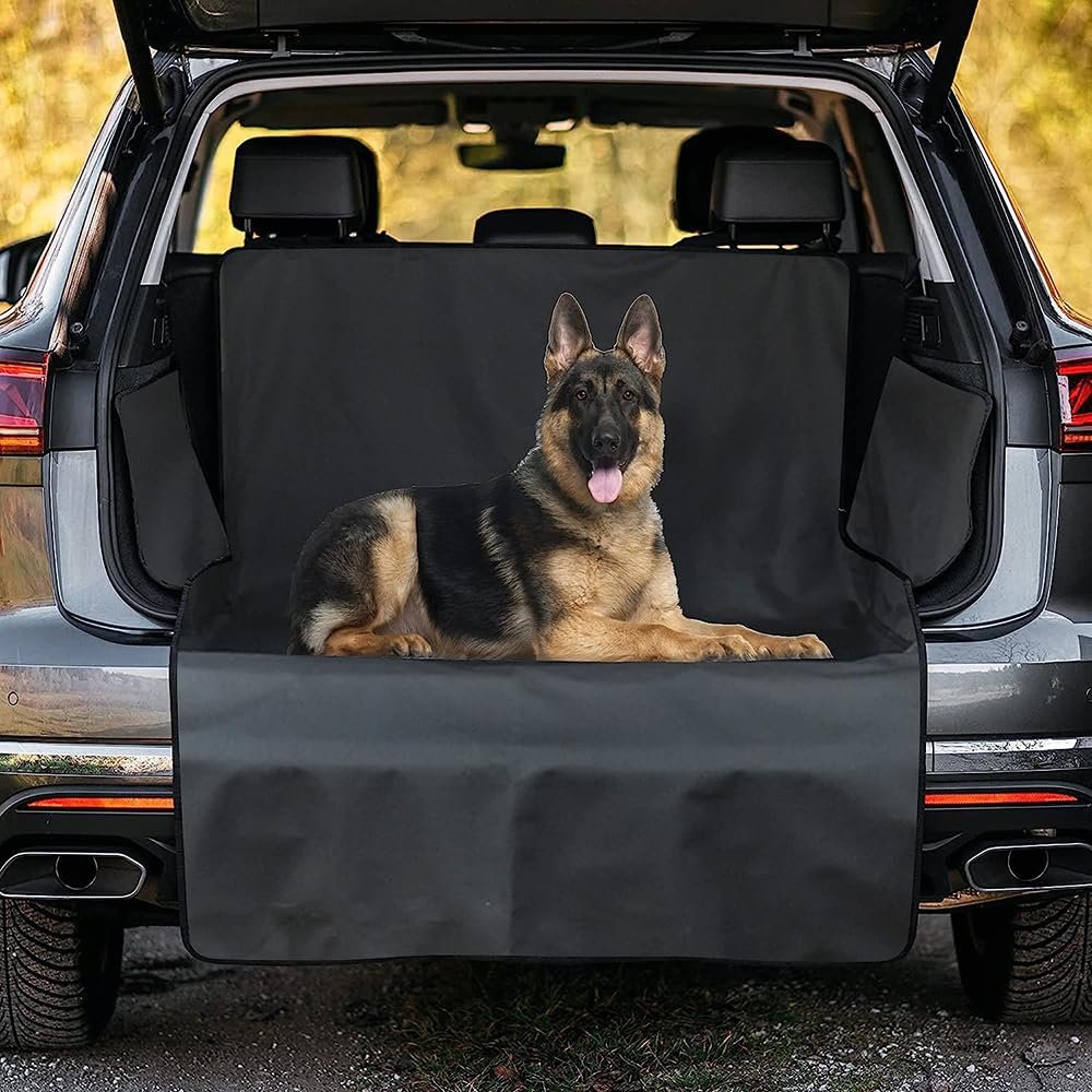 HJKJNBF Car Trunk Dog Cover for Kia Stonic, Waterproof, Scratch-Resistant, Washable, Easy-Care Protection Mat