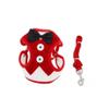 budiniao Puppy Harness Leash Set, Red/M view 2