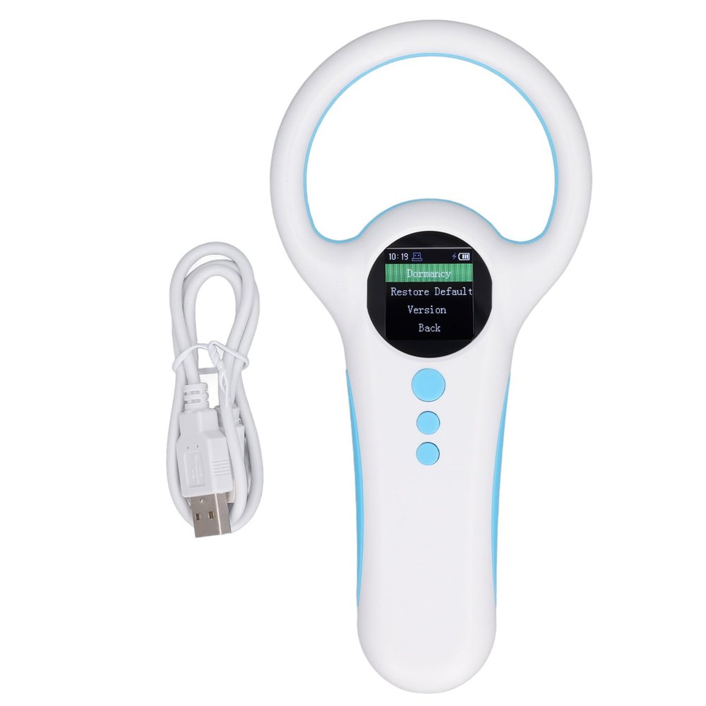 Garosa Pet Microchip Reader, 134.2/125 kHz RFID Scanner for FDX-B