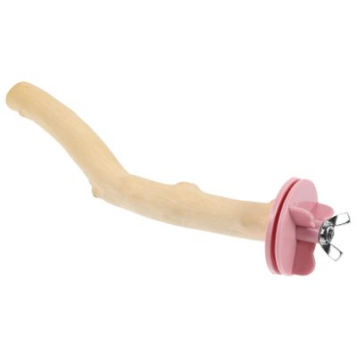 Happyyami Bird Stand for Parrots, Multifunctional Perch for Claw Care and Entertainment