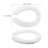 Boys' and Girls' PU Toilet Seat Cushion with Step, White, for Home view 2