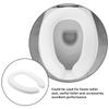 Boys' and Girls' PU Toilet Seat Cushion with Step, White, for Home view 4