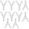 Aquarium Air Hose Connectors, 10-Piece Y-Shaped Set view 1