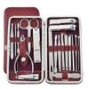 19-Piece Manicure and Pedicure Nail Clipper Set with Case view 1
