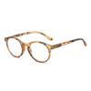 AOOLIA Round Reading Glasses for Women and Men, Orange, +1.50 view 2