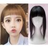 Women's Volume Addition, Natural Coverage for White Hair, Synthetic, Straight with Bangs, 60 g (Dark Brown, 10 in) view 1