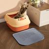 Cat Litter Mat, 39 x 49.5 cm Double-Layer Litter-Trapping Mat, Waterproof EVA, Non-Slip view 3