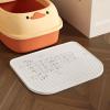 Cat Litter Mat, 39 x 49.5 cm Double-Layer Litter-Trapping Mat, Waterproof EVA, Non-Slip view 4