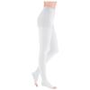 medi mediven Plus Compression Pantyhose | Durable | Antibacterial Effect | Compression Class 1 | Size III | White | Open Toe | Short | Without Top Band view 1