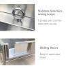 Professional Stainless Steel Dog Grooming Bathtub, 100 × 40 cm (39.3 × 15.7 in) view 4