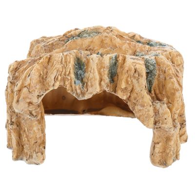 Yellow Resin Cave Climbing Platform for Pets