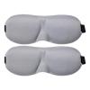 2-Pack Unisex Breathable Sleep Eye Masks, Gray view 1