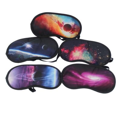 Soft Satin Milky Way Printed Sleep Mask