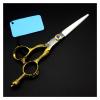6" Crown Hairdressing Scissors Set with Hair and Thinning Scissors view 3