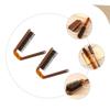 Beatifufu 2-Pack Folding Styling Brushes, ABS with Nylon Bristles, Portable Travel Combs for Men and Women view 4