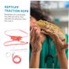INOOMP 2-Piece Lizard Leash Set with Adjustable Harness view 2